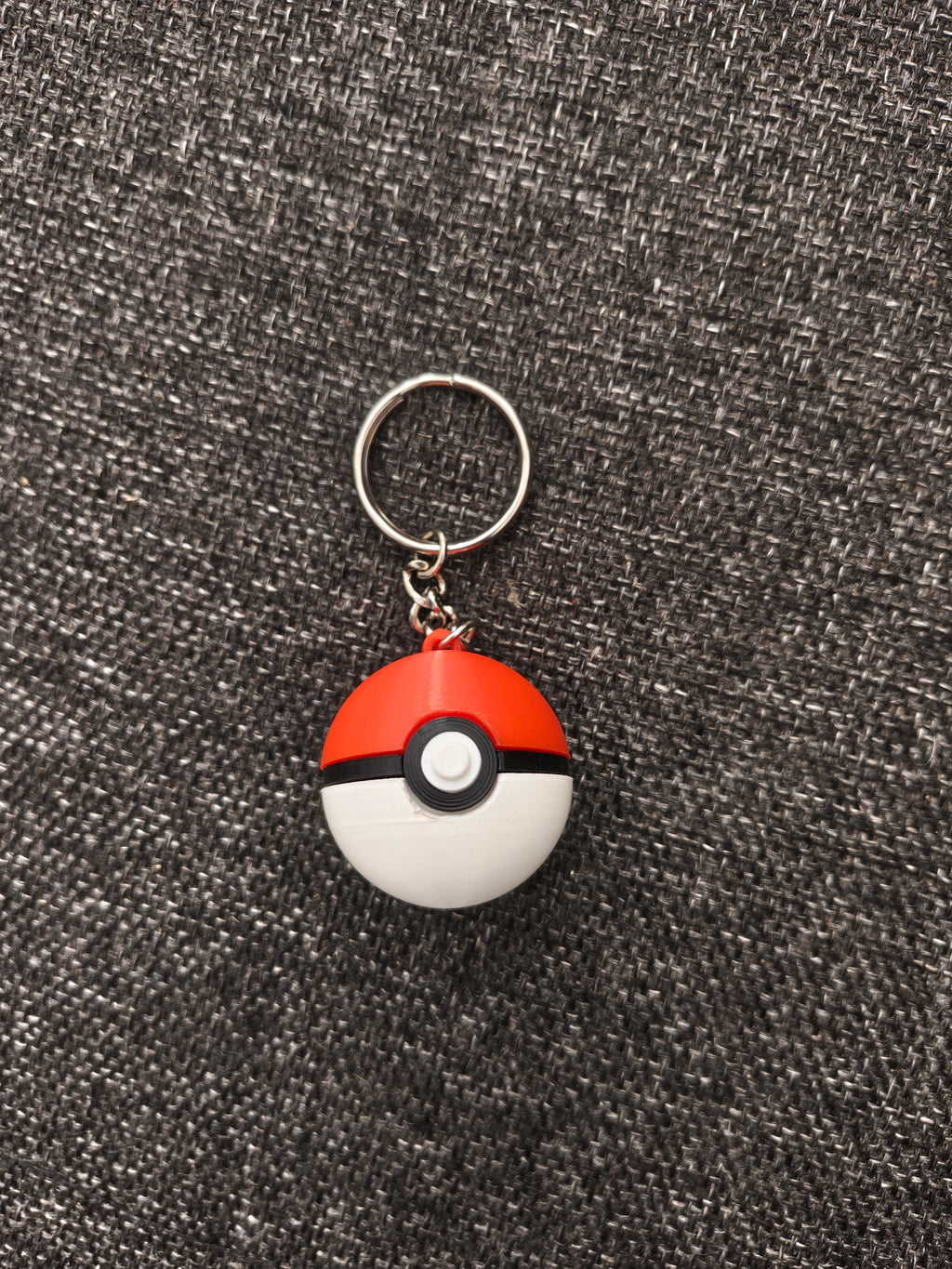 Mini Pokeball keychain