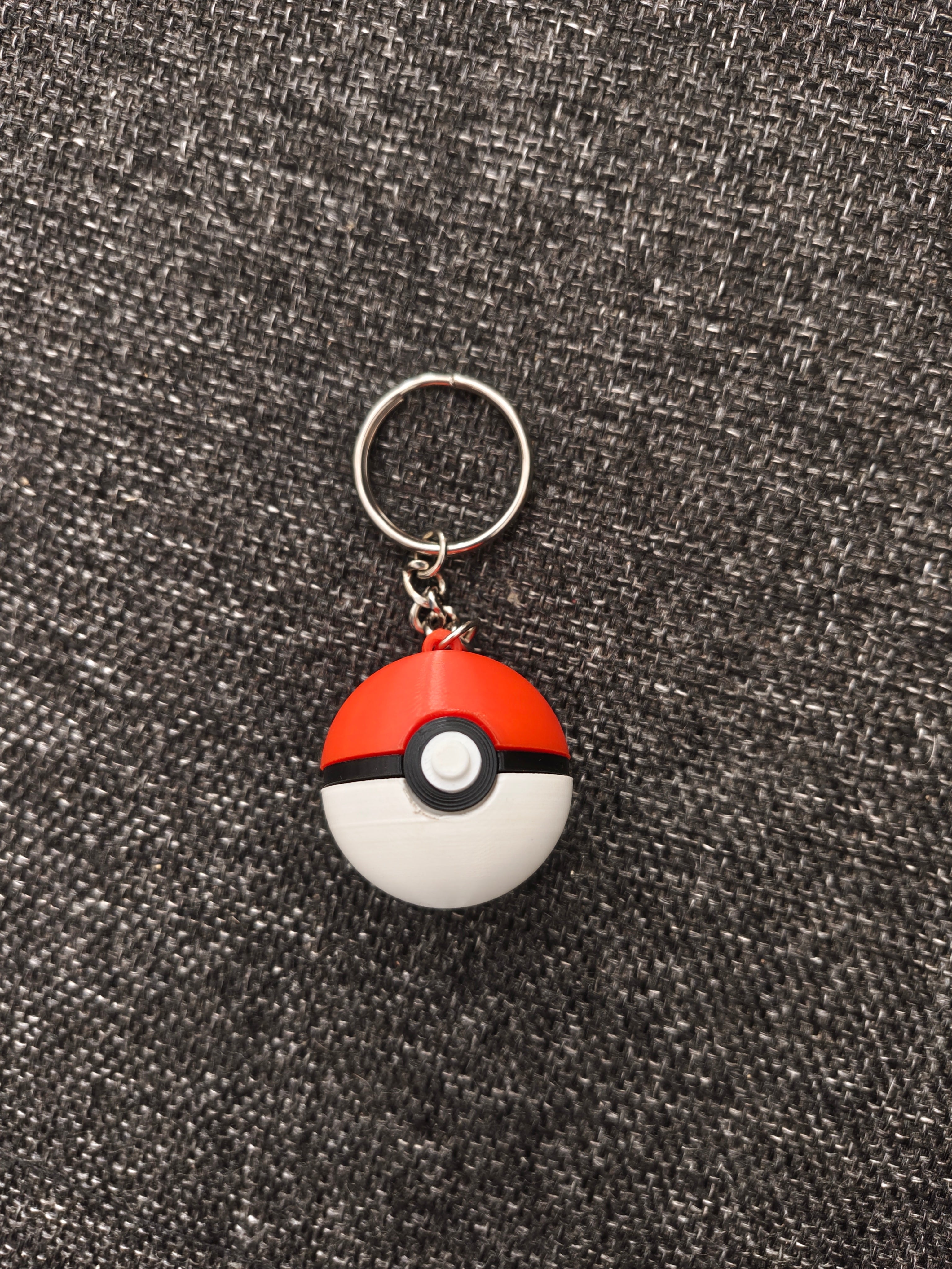 Mini Pokeball keychain