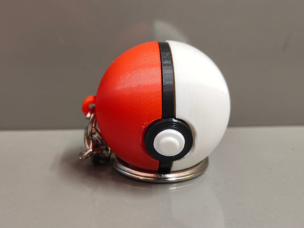 Mini Pokeball keychain