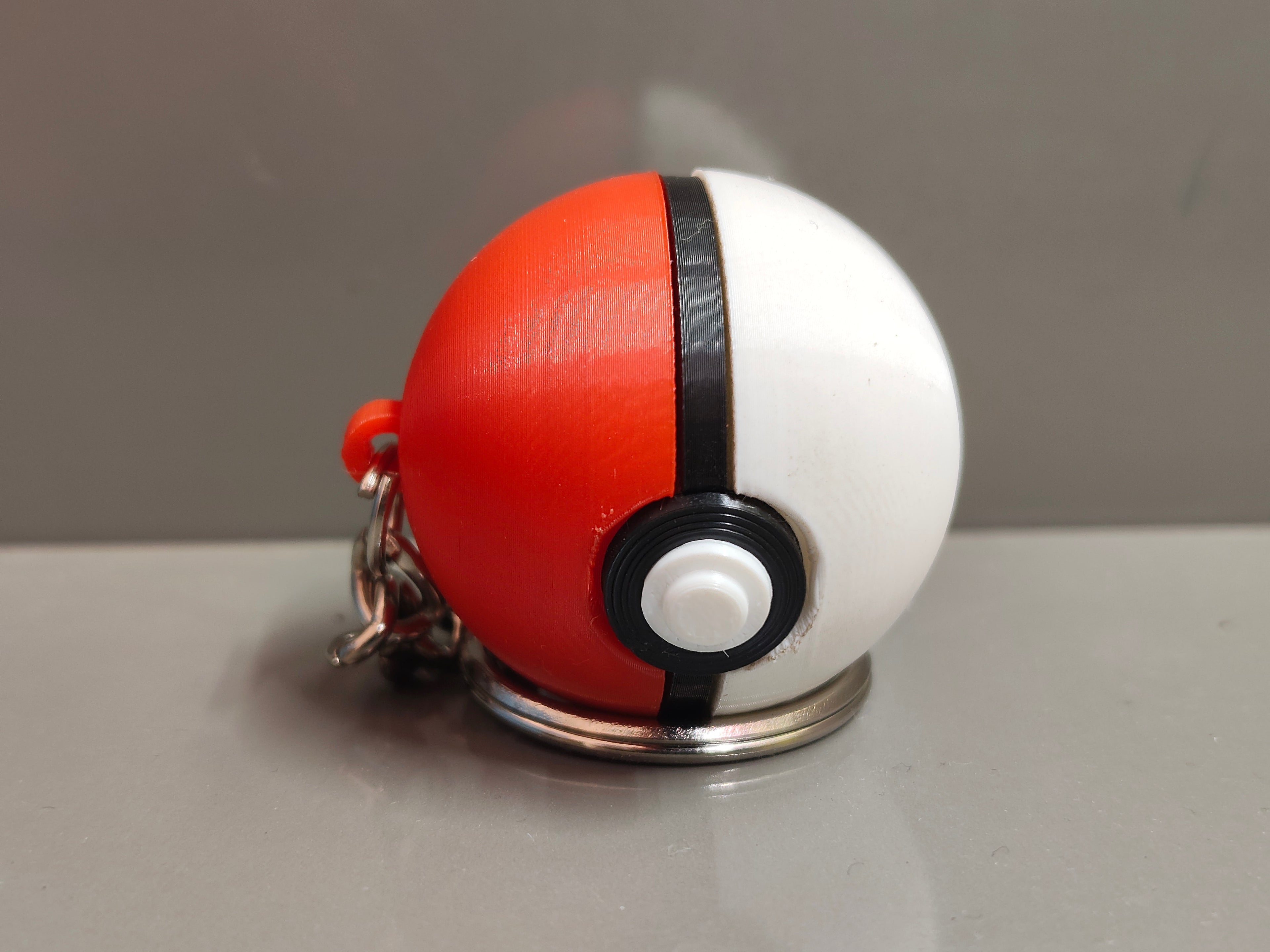 Mini Pokeball keychain