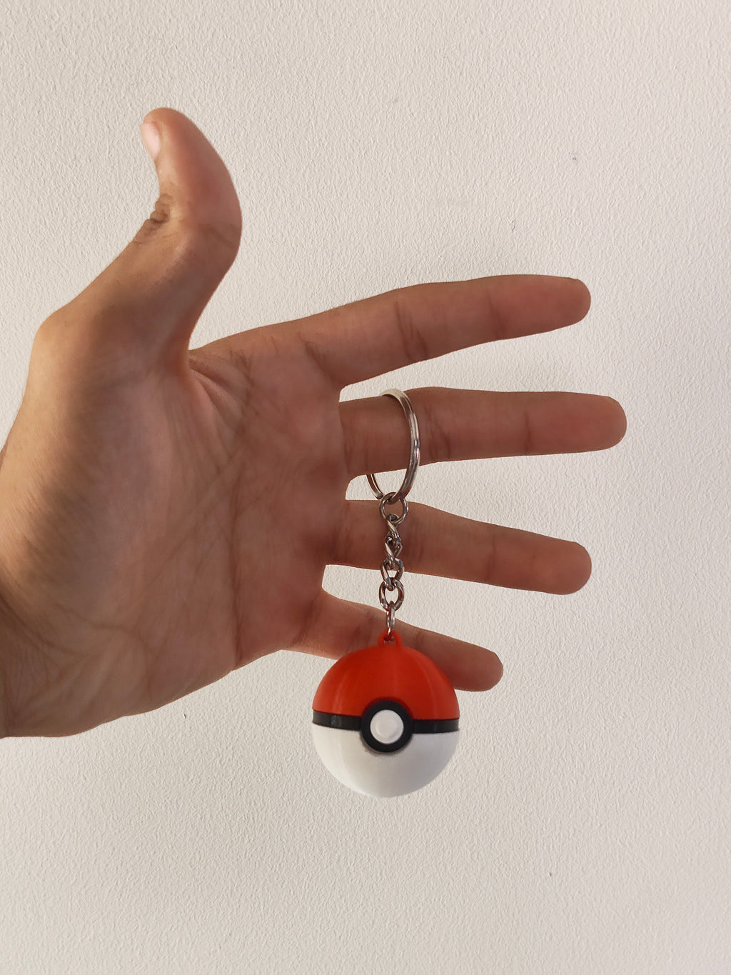 Mini Pokeball keychain