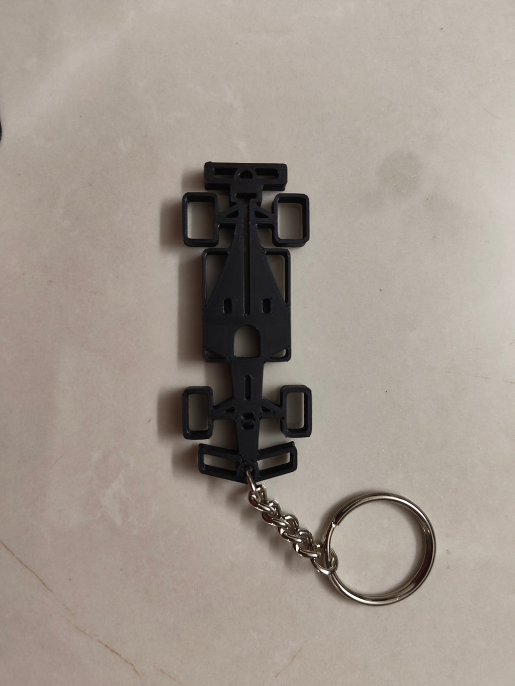 F1 car keychain