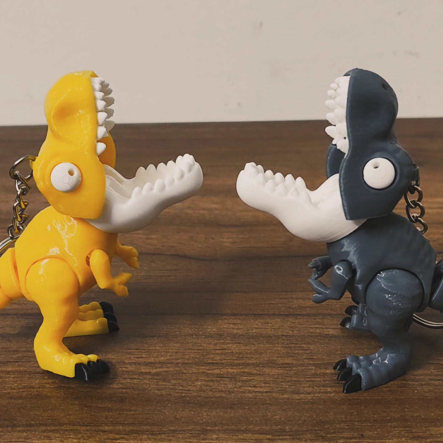 Articulated Dino keychain