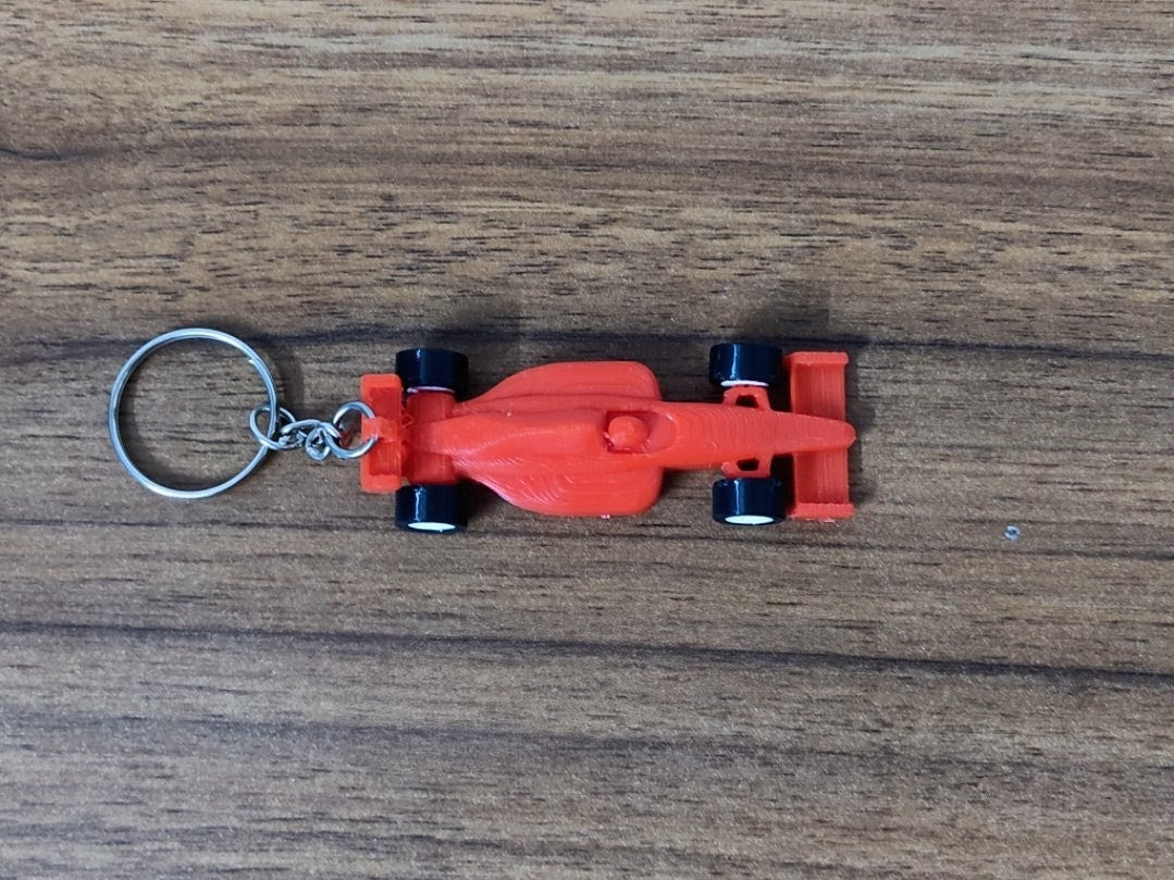 Racecar keychain